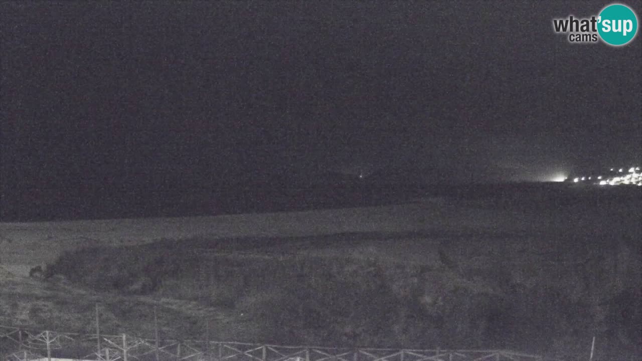 Cámara web Torre dei Corsari – Vista en directo de la playa desde Punta Usai