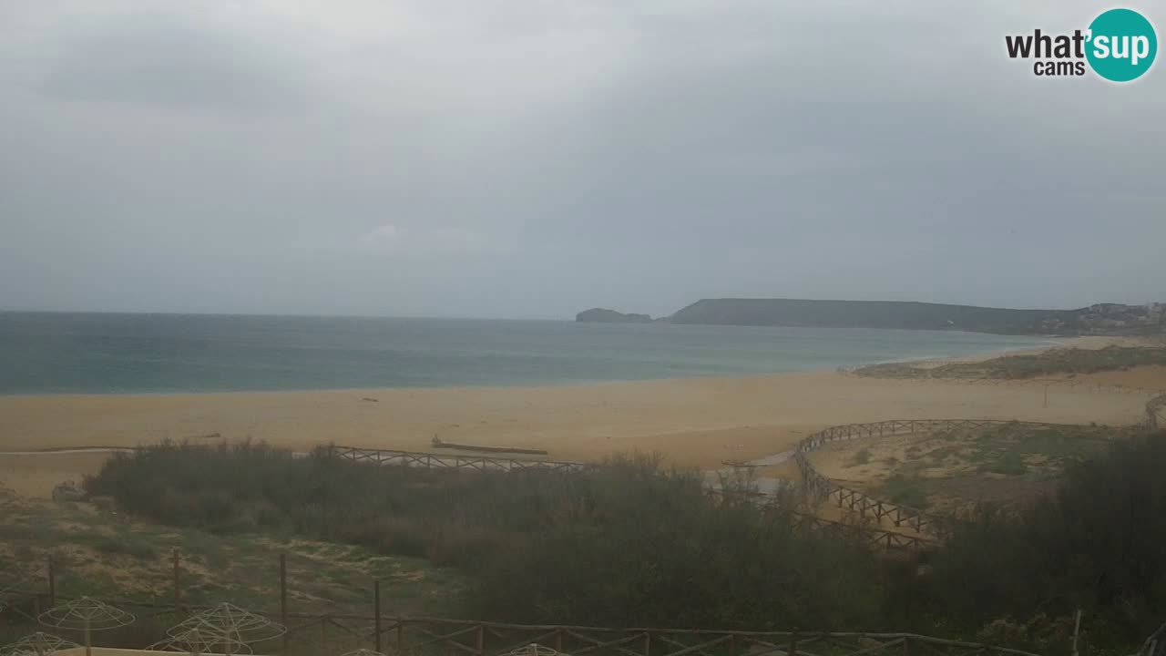 Webcam Torre dei Corsari – Vue en direct sur la plage depuis Punta Usai