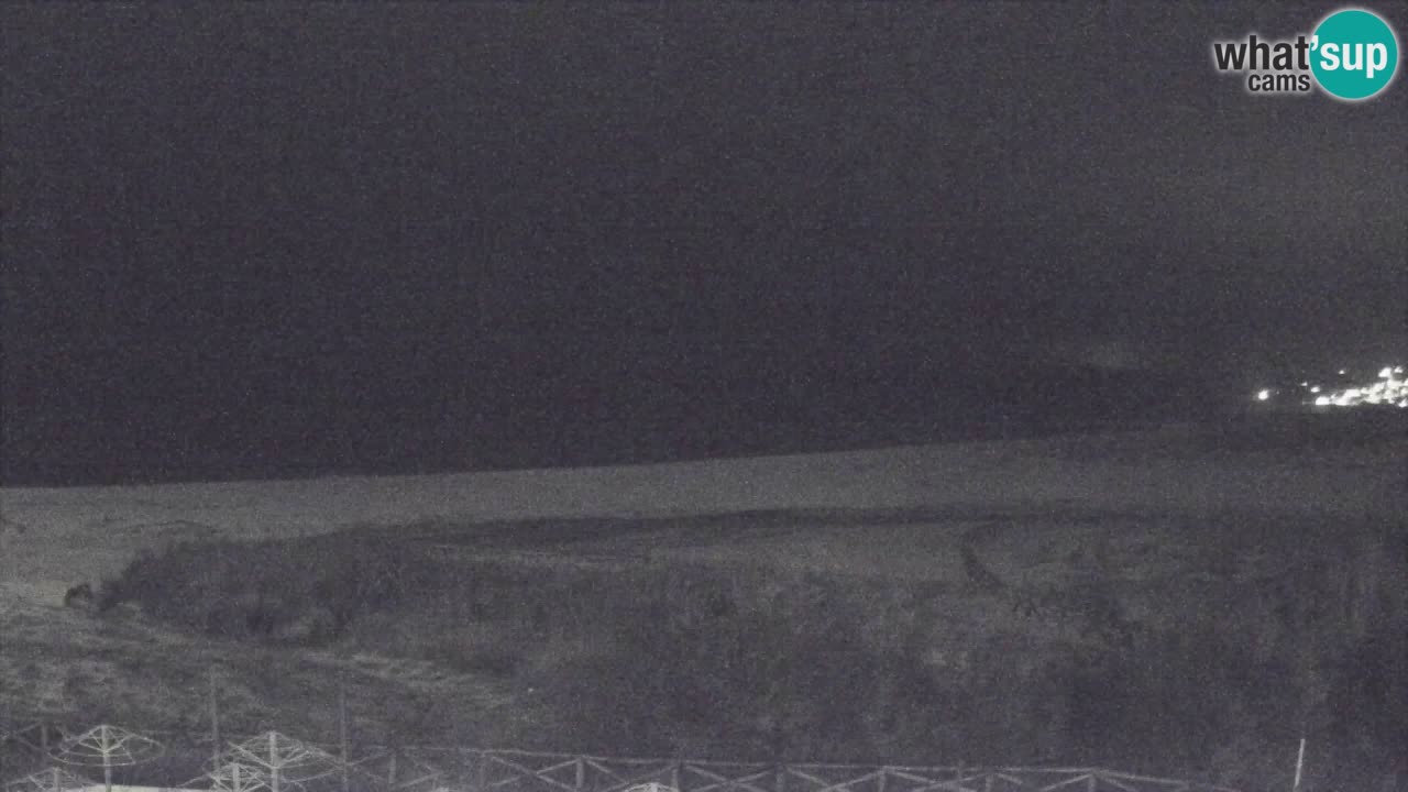 Webcam Torre dei Corsari – Vue en direct sur la plage depuis Punta Usai