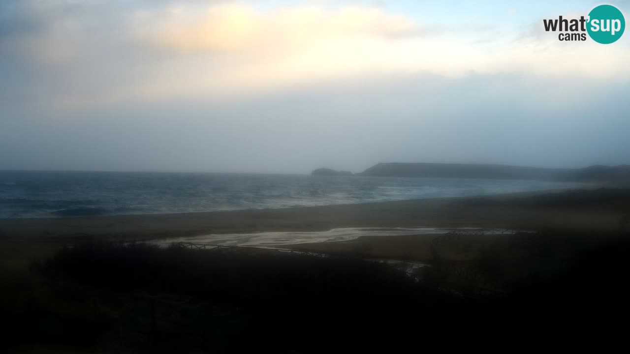 Webcam Torre dei Corsari – Vue en direct sur la plage depuis Punta Usai