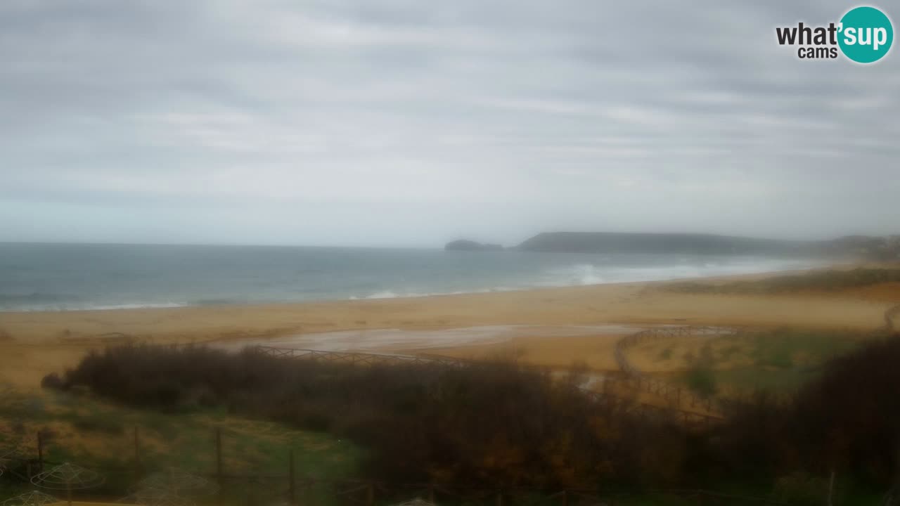 Spletna kamera Torre dei Corsari – Pogled v živo na plažo s Punta Usai