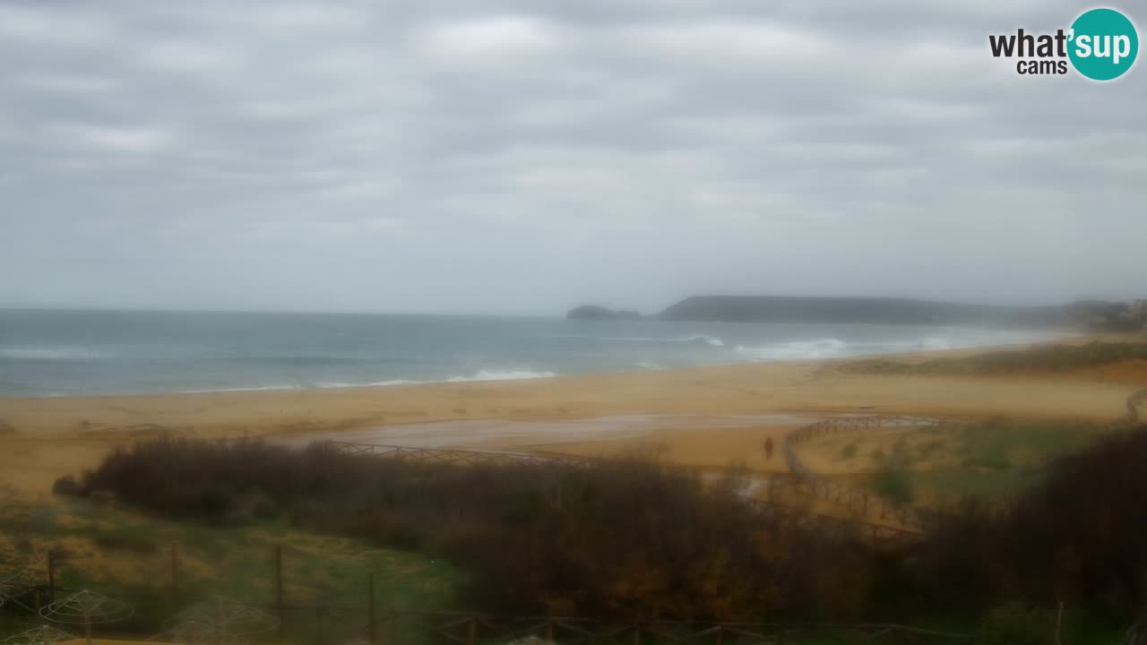 Web kamera Torre dei Corsari – Pogled uživo na plažu s Punta Usai