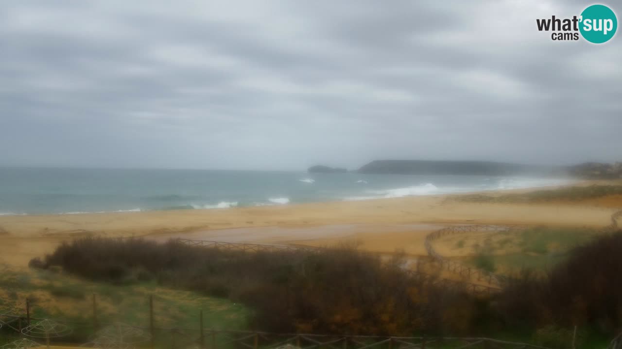 Webcam Torre dei Corsari – Live Beach View from Punta Usai