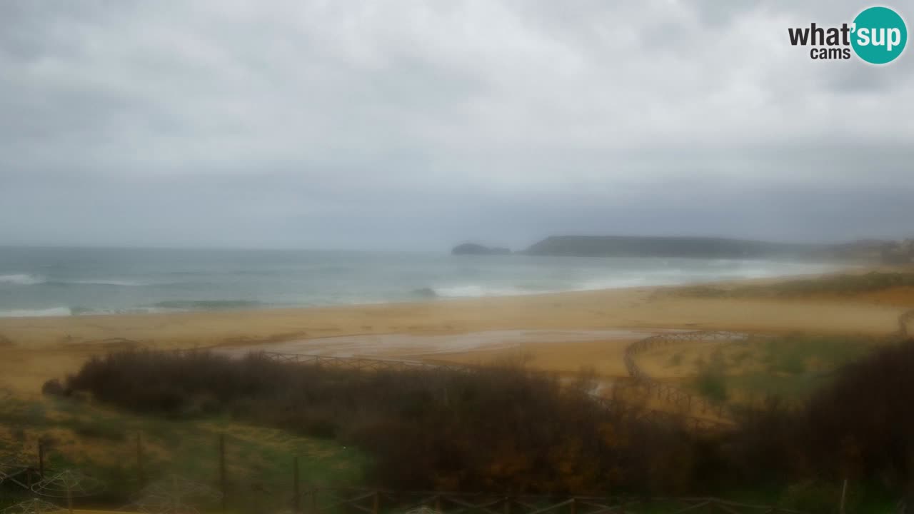 Webcam Torre dei Corsari – Liveblick auf den Strand von Punta Usai