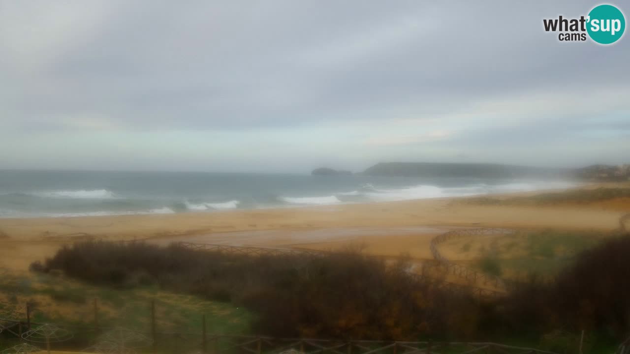 Webcam Torre dei Corsari – Liveblick auf den Strand von Punta Usai