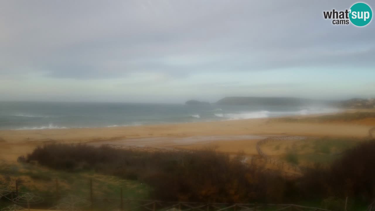 Webcam Torre dei Corsari – Liveblick auf den Strand von Punta Usai