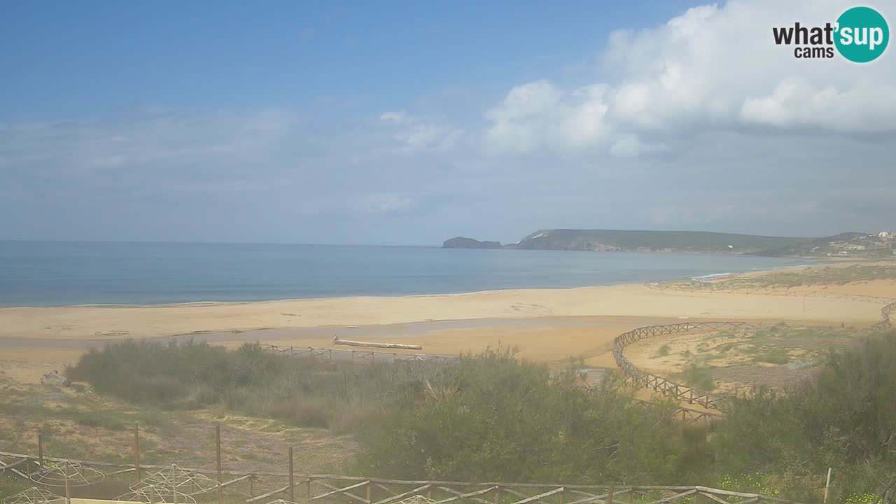 Webcam Torre dei Corsari – Vue en direct sur la plage depuis Punta Usai