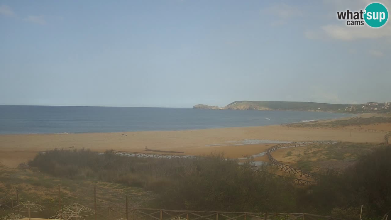 Webcam Torre dei Corsari – Live Beach View from Punta Usai