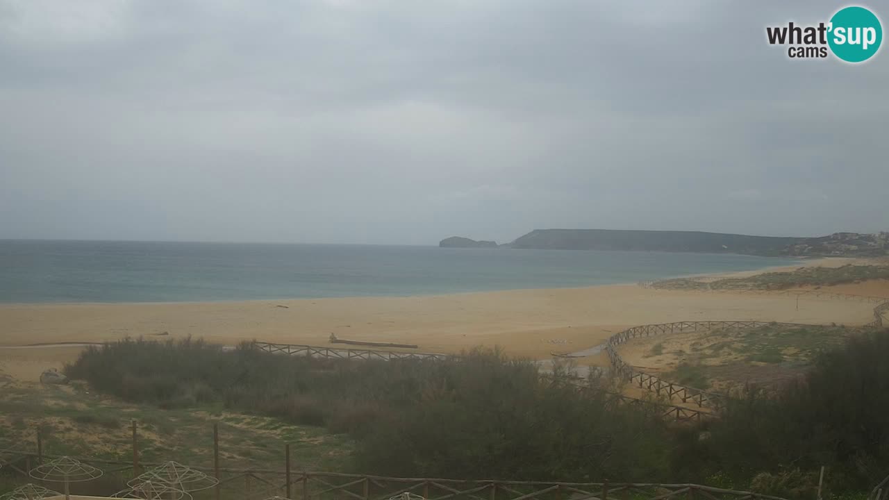 Webcam Torre dei Corsari – Vue en direct sur la plage depuis Punta Usai