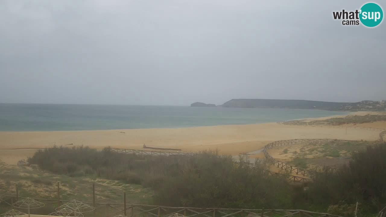 Webcam Torre dei Corsari – Vista live sulla spiaggia da Punta Usai