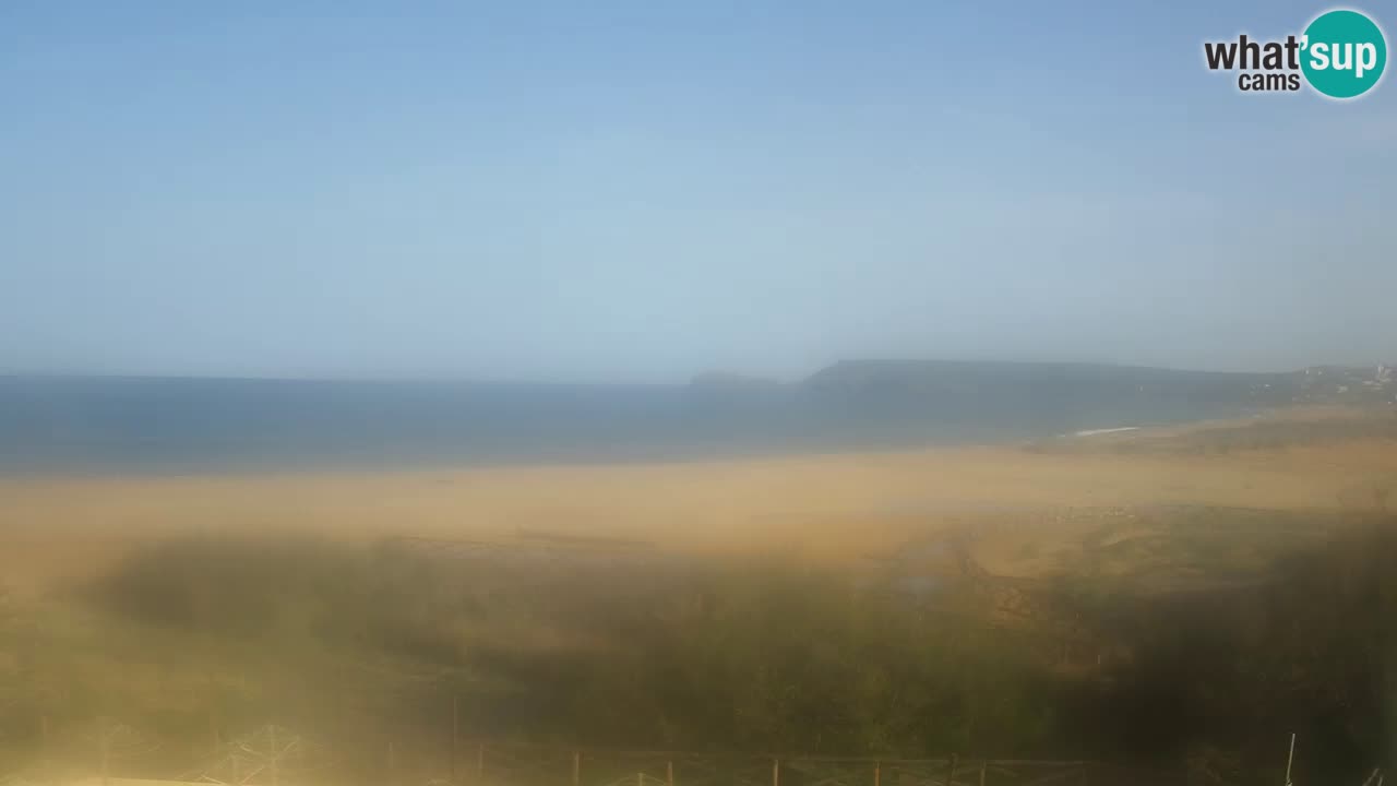Cámara web Torre dei Corsari – Vista en directo de la playa desde Punta Usai