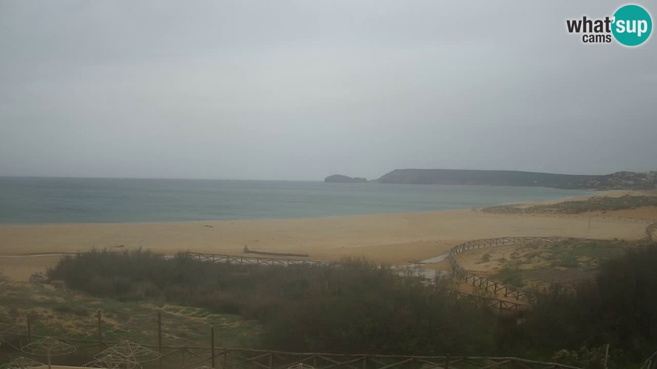 Webcam Torre dei Corsari – Vue en direct sur la plage depuis Punta Usai