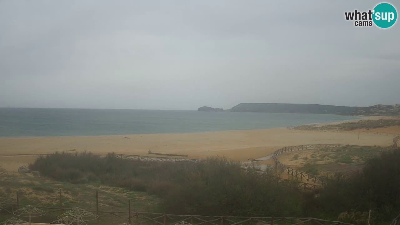 Webcam Torre dei Corsari – Vue en direct sur la plage depuis Punta Usai