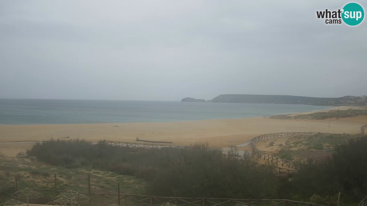 Webcam Torre dei Corsari – Live Beach View from Punta Usai