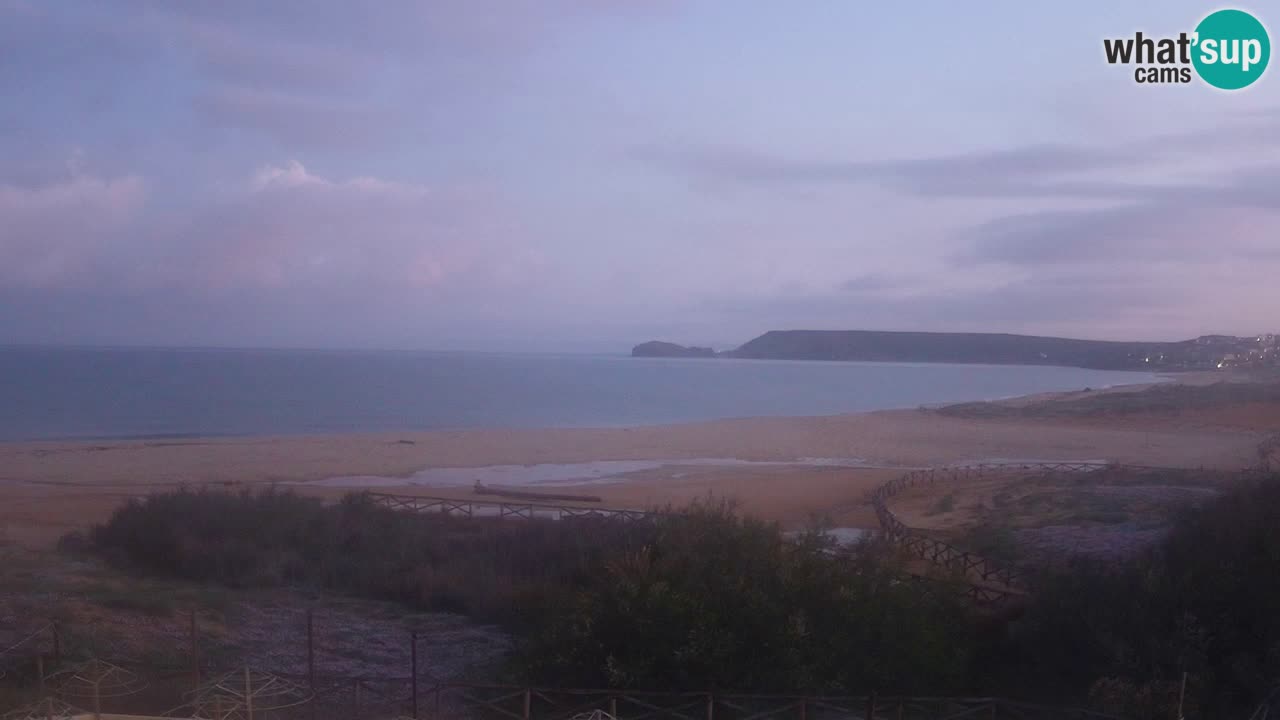 Webcam Torre dei Corsari – Live Beach View from Punta Usai