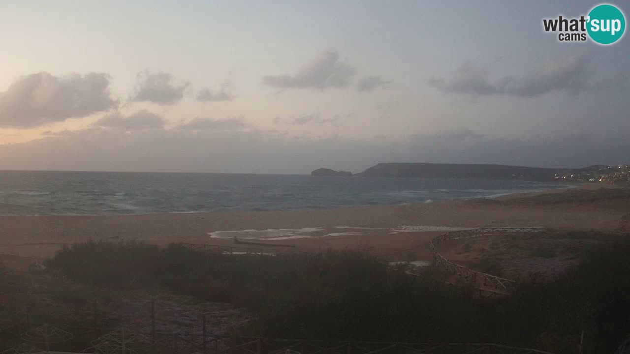 Webcam Torre dei Corsari – Live Beach View from Punta Usai