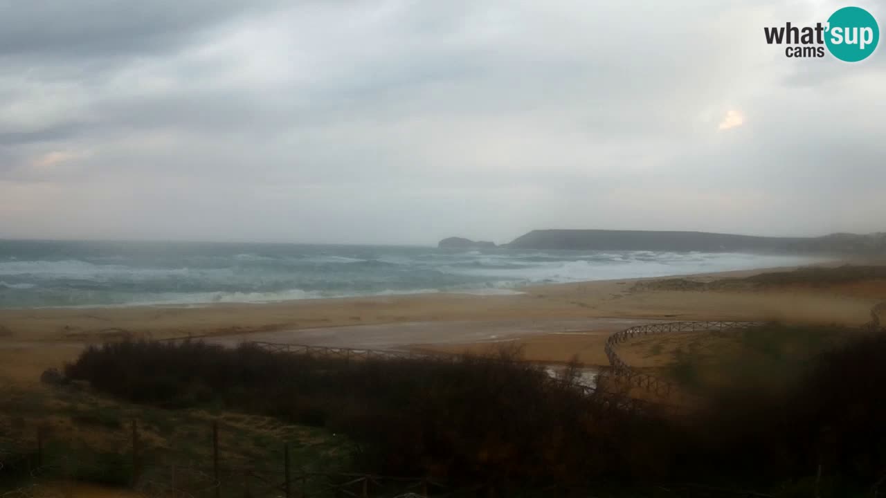 Webcam Torre dei Corsari – Liveblick auf den Strand von Punta Usai