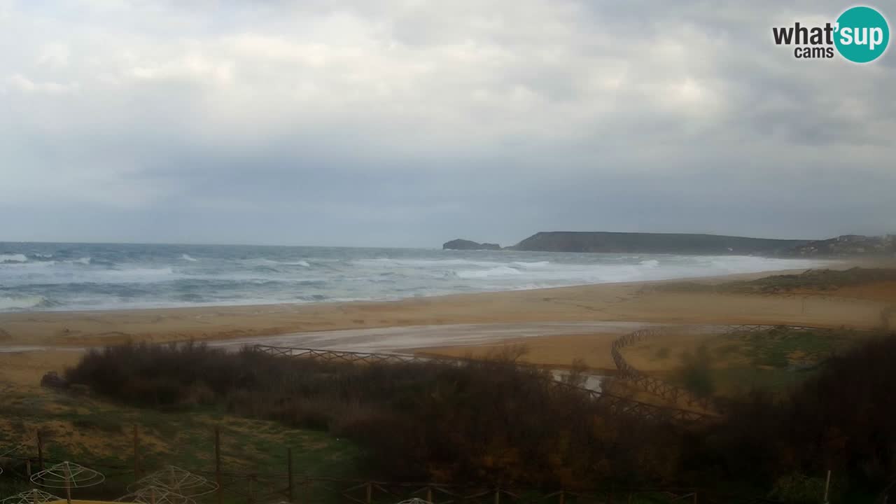 Webcam Torre dei Corsari – Live Beach View from Punta Usai