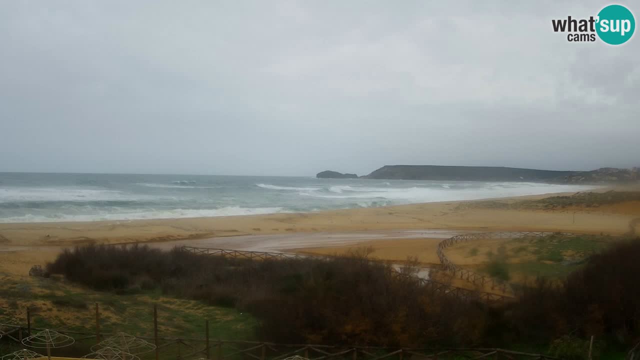 Webcam Torre dei Corsari – Vue en direct sur la plage depuis Punta Usai
