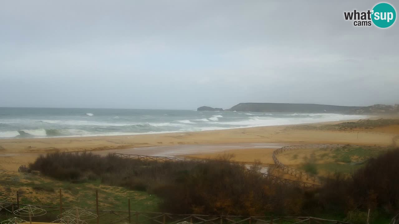 Webcam Torre dei Corsari – Live Beach View from Punta Usai