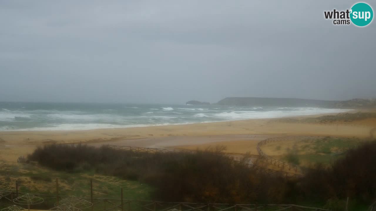 Webcam Torre dei Corsari – Live Beach View from Punta Usai