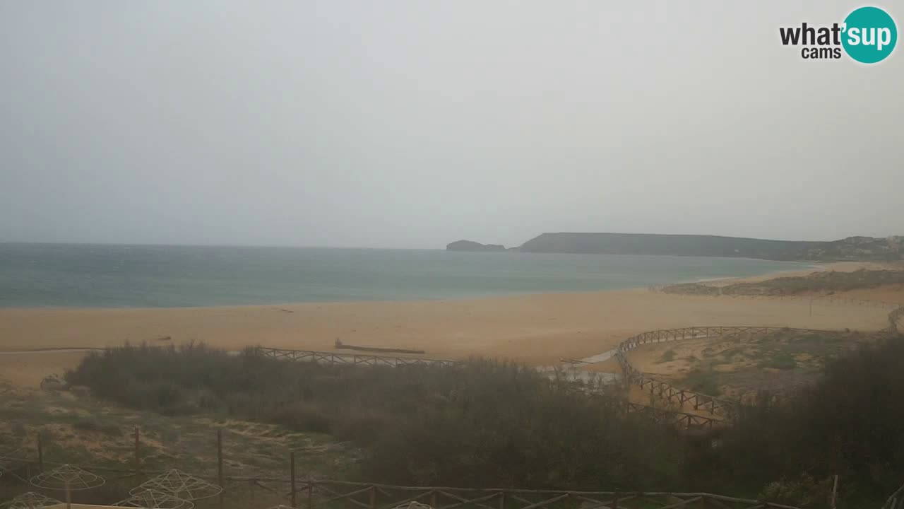 Web kamera Torre dei Corsari – Pogled uživo na plažu s Punta Usai