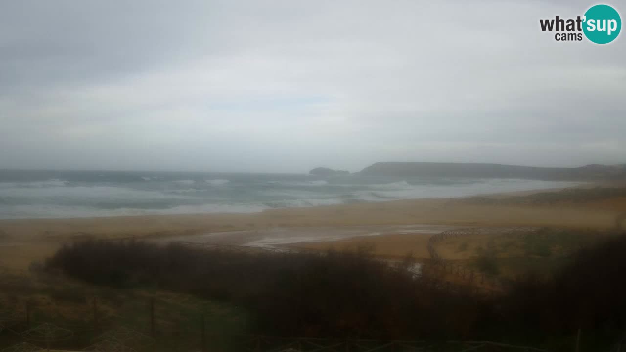 Webcam Torre dei Corsari – Live Beach View from Punta Usai