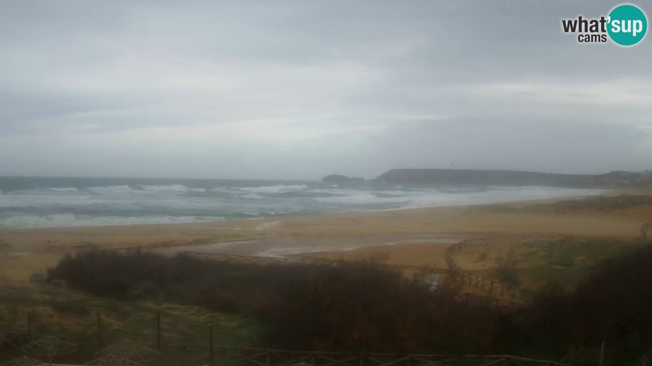 Webcam Torre dei Corsari – Liveblick auf den Strand von Punta Usai