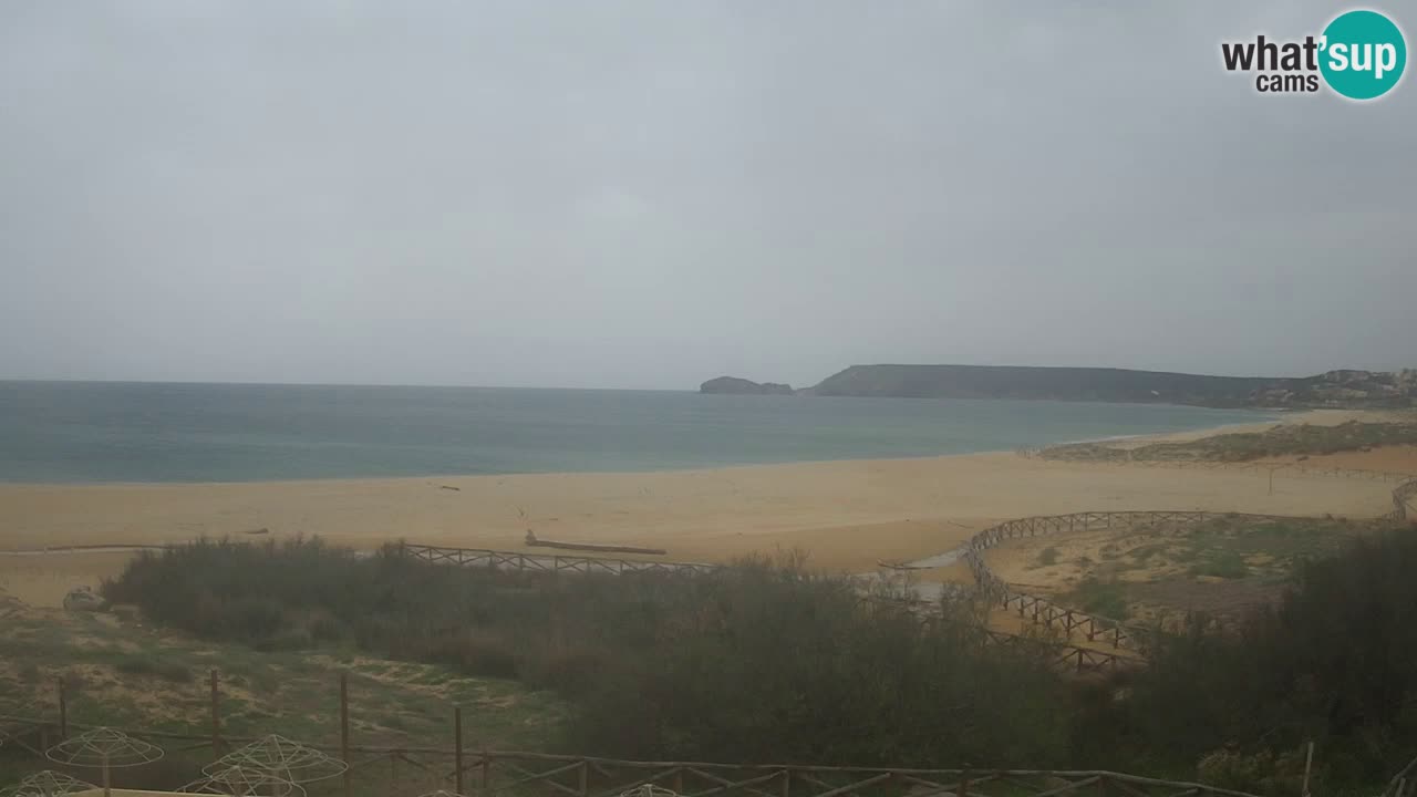 Webcam Torre dei Corsari – Vue en direct sur la plage depuis Punta Usai
