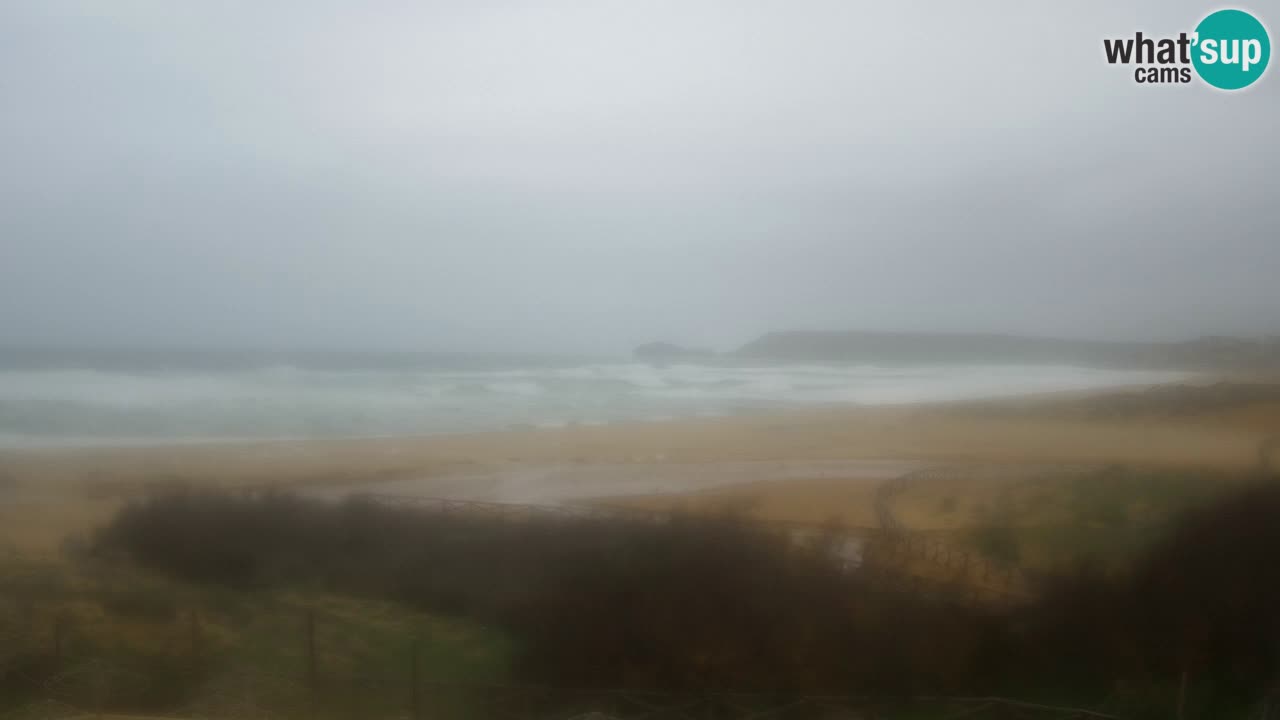 Webcam Torre dei Corsari – Liveblick auf den Strand von Punta Usai
