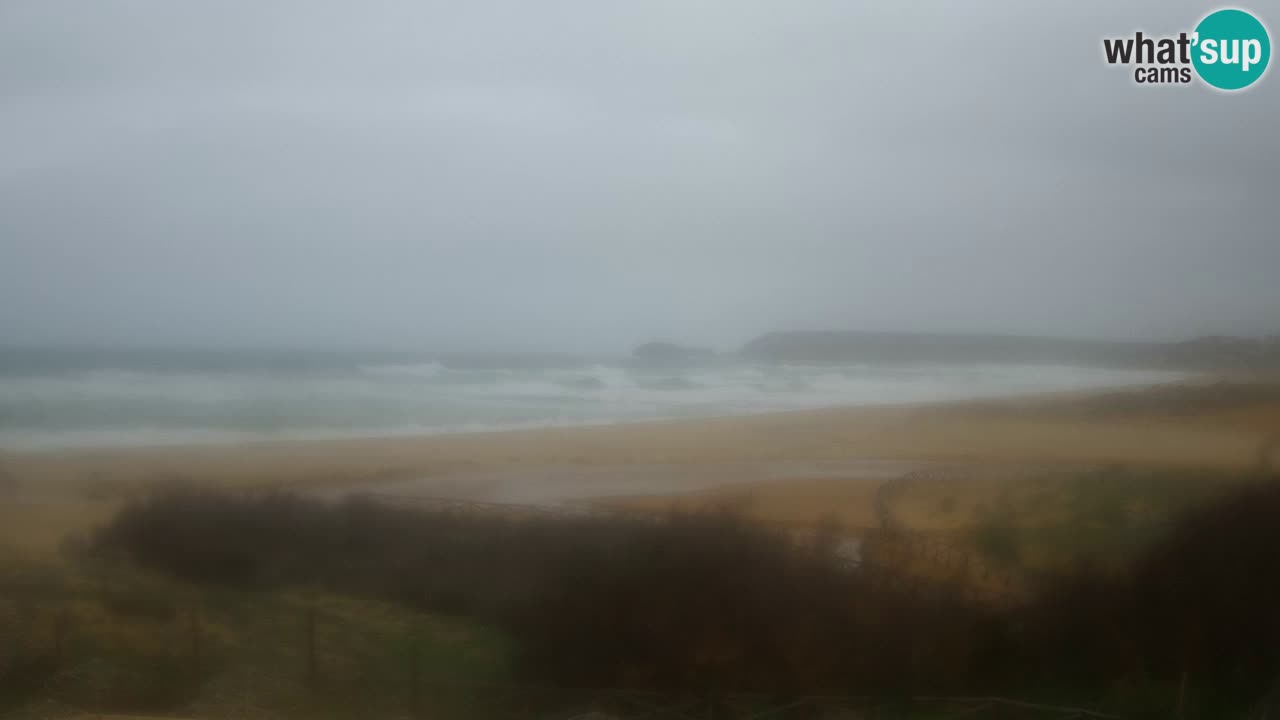 Webcam Torre dei Corsari – Liveblick auf den Strand von Punta Usai