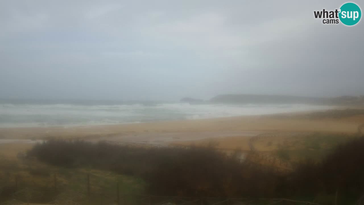 Webcam Torre dei Corsari – Liveblick auf den Strand von Punta Usai
