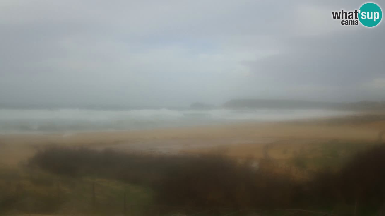 Webcam Torre dei Corsari – Vista live sulla spiaggia da Punta Usai