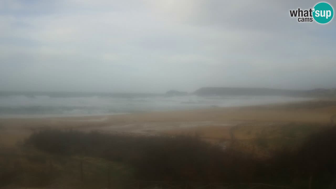 Webcam Torre dei Corsari – Liveblick auf den Strand von Punta Usai