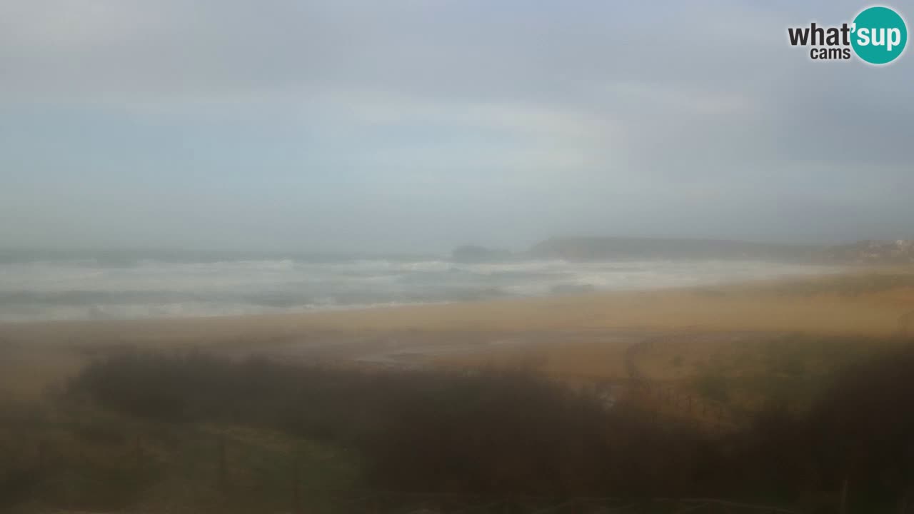 Webcam Torre dei Corsari – Live Beach View from Punta Usai