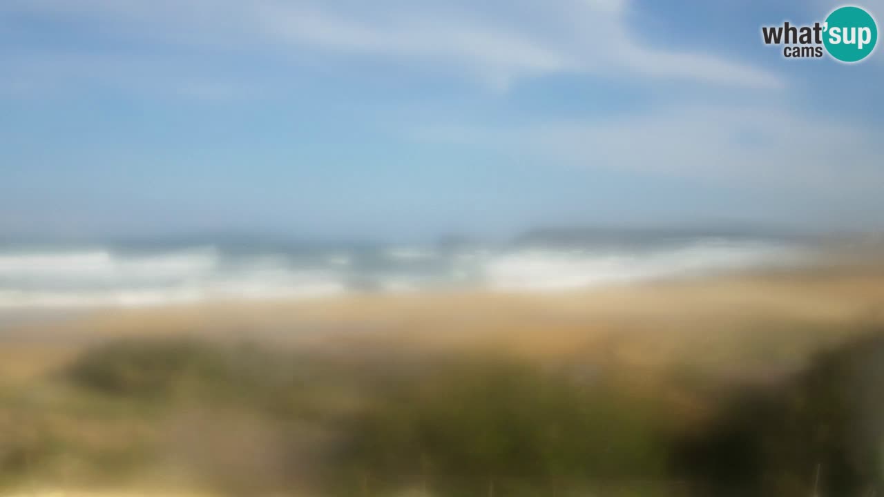 Webcam Torre dei Corsari – Liveblick auf den Strand von Punta Usai
