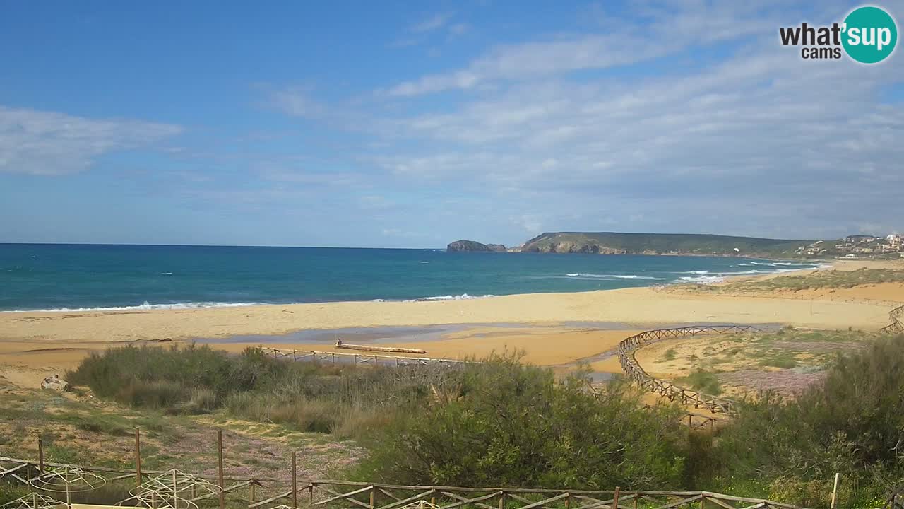 Spletna kamera Torre dei Corsari – Pogled v živo na plažo s Punta Usai