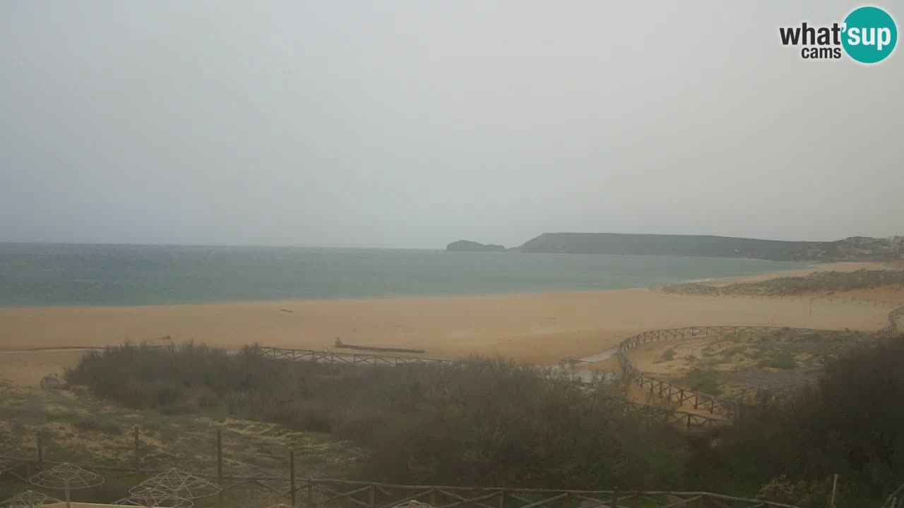 Webcam Torre dei Corsari – Vista live sulla spiaggia da Punta Usai