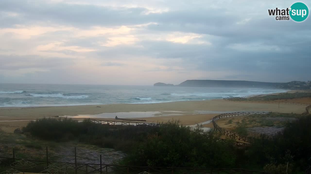 Webcam Torre dei Corsari – Liveblick auf den Strand von Punta Usai