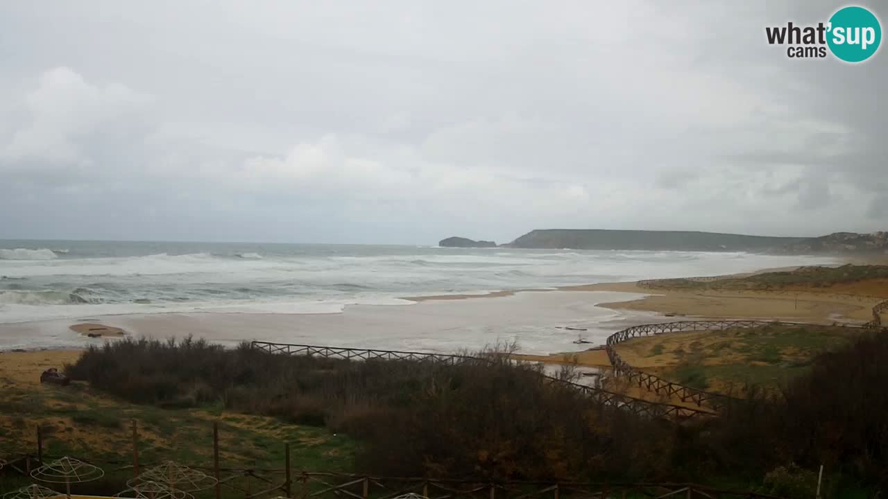 Spletna kamera Torre dei Corsari – Pogled v živo na plažo s Punta Usai