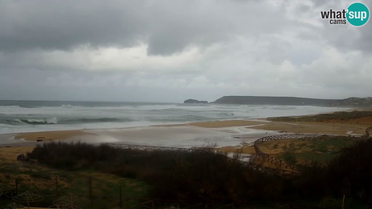 Webcam Torre dei Corsari – Liveblick auf den Strand von Punta Usai
