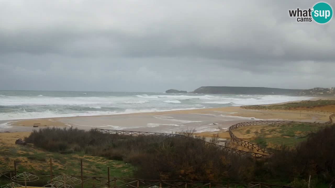 Webcam Torre dei Corsari – Liveblick auf den Strand von Punta Usai