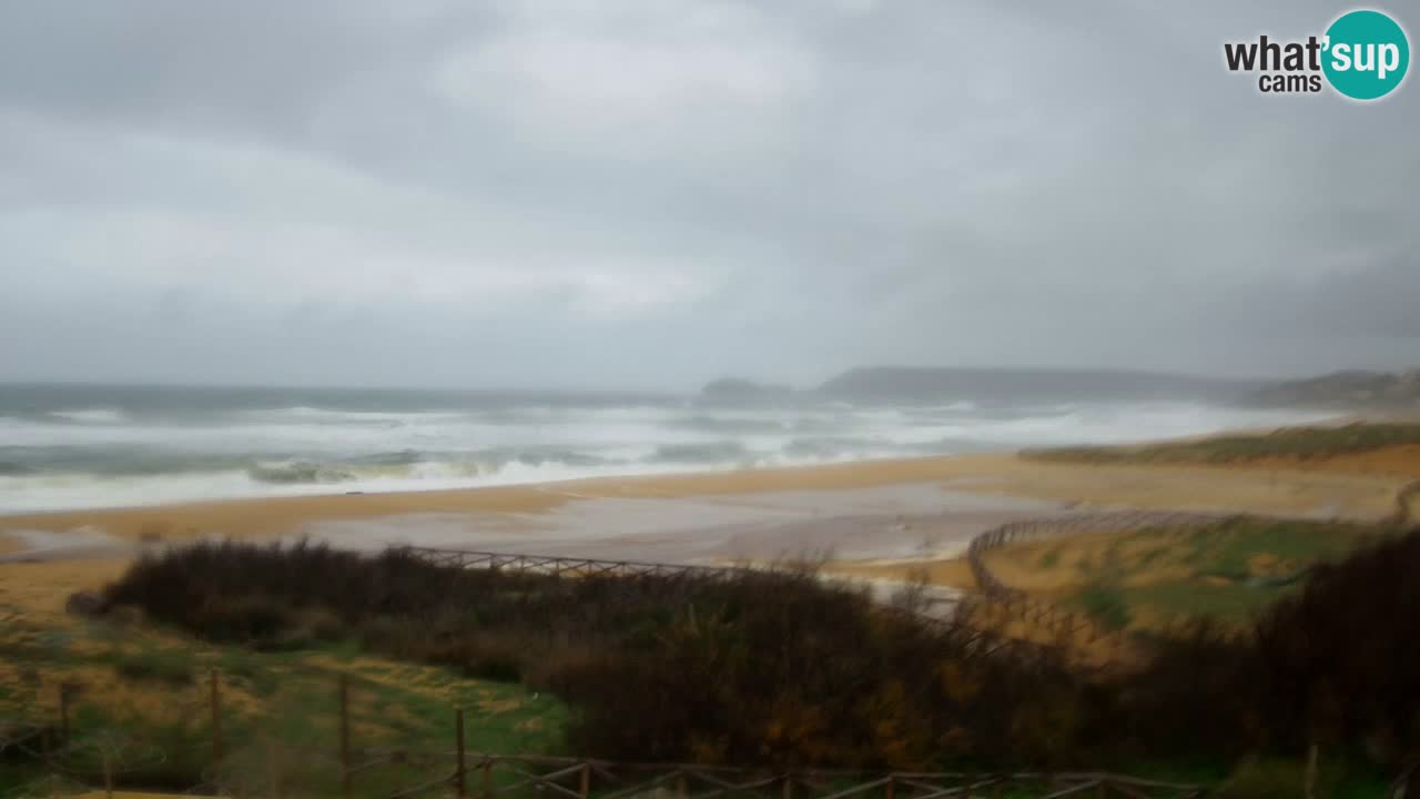 Webcam Torre dei Corsari – Live Beach View from Punta Usai