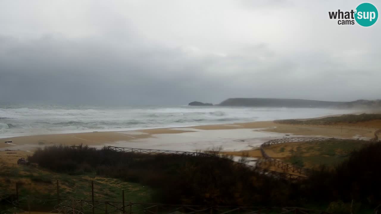 Webcam Torre dei Corsari – Live Beach View from Punta Usai