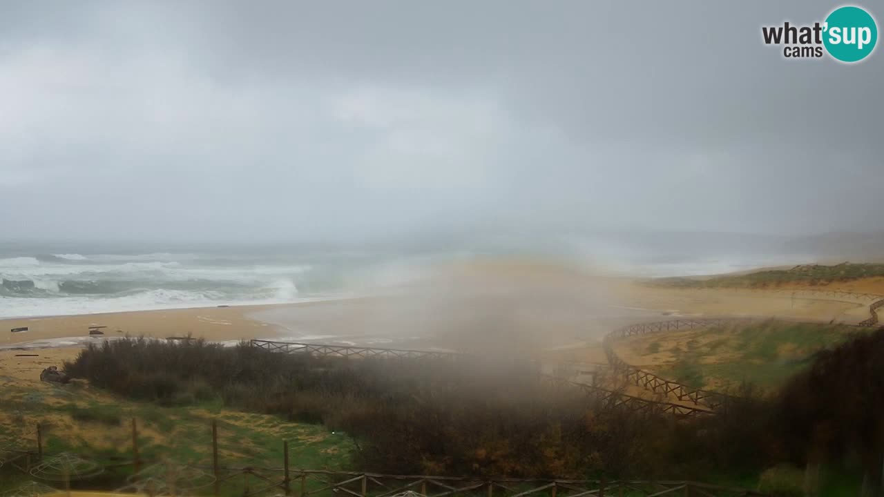 Webcam Torre dei Corsari – Liveblick auf den Strand von Punta Usai