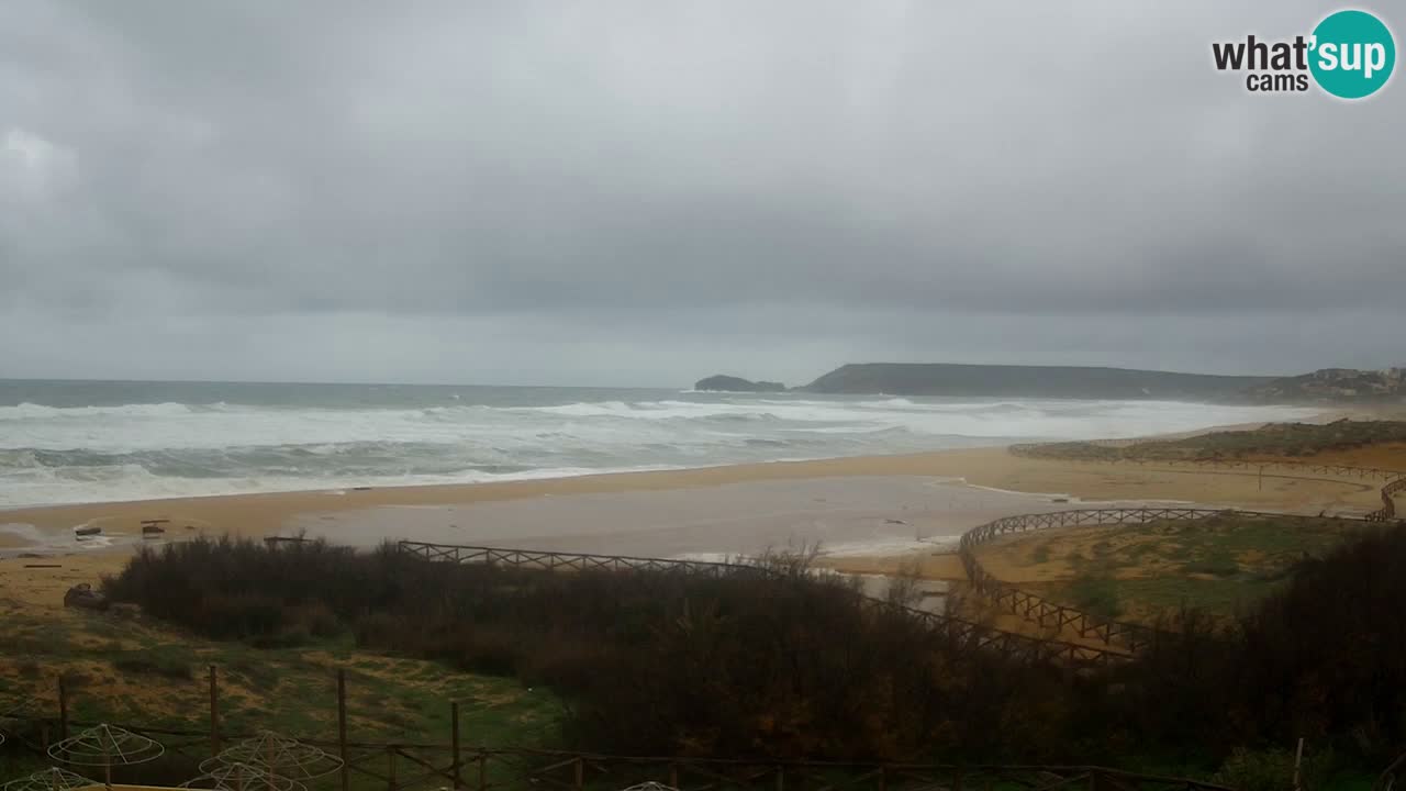 Webcam Torre dei Corsari – Liveblick auf den Strand von Punta Usai