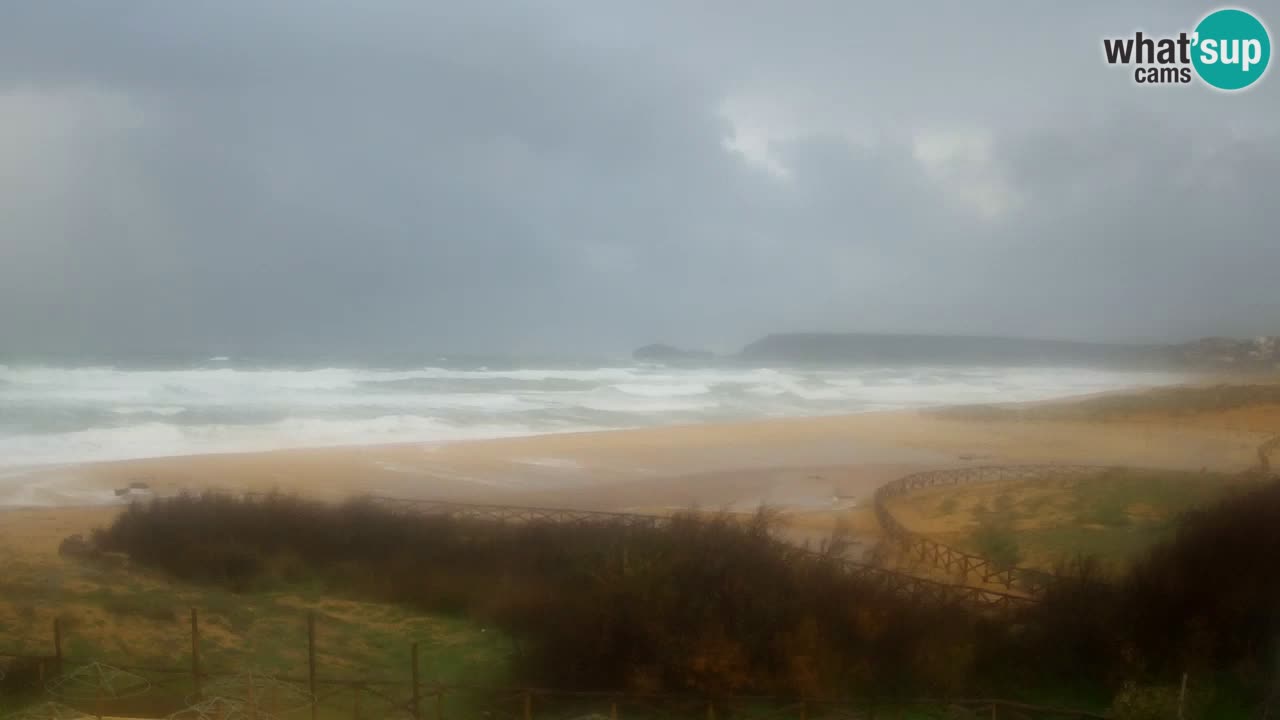 Spletna kamera Torre dei Corsari – Pogled v živo na plažo s Punta Usai