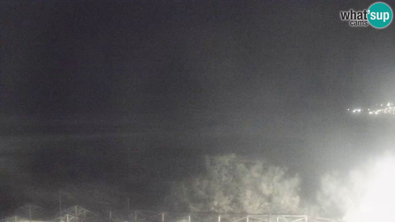 Webcam Torre dei Corsari – Vista live sulla spiaggia da Punta Usai
