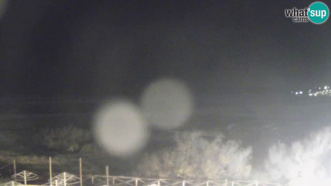 Webcam Torre dei Corsari – Vista live sulla spiaggia da Punta Usai