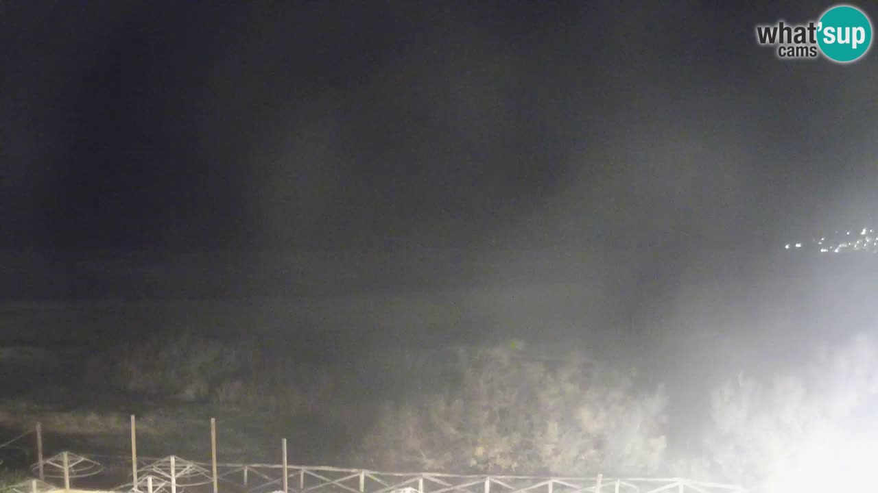 Webcam Torre dei Corsari – Liveblick auf den Strand von Punta Usai